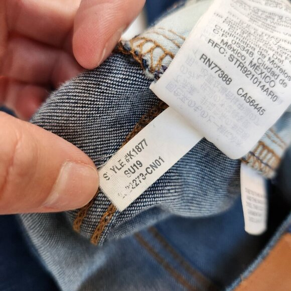 Madewell Roadtripper Medium Wash High Rise Skinny Jeans Stretch Women's 25 - Picture 9 of 9